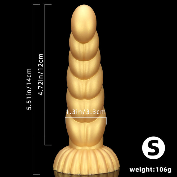 Super Huge Anal Plug Liquid Silicone Butt plug with Suction Cup Anus Dilator