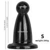 Black Big Anal Plug For Fist Sex Supplies Super Large Anal Plug