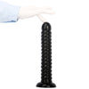 Extra long and large threaded unisex dildo