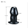 Hollow glans anal plug
