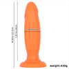 Anal Smooth Dildo Ergonomic Design 8.8 Inches