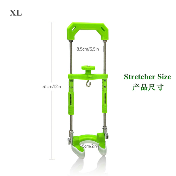 Male penis hook stretching traction device bracket extension correction physical training system
