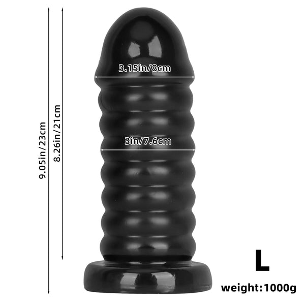 Anal Bead Plug Dildo Super Long Thick Anal Beads Butt Plugs Strong Suction Cup Butt Plug Sex Toys Prostate Massage Anal Trainer Dildo Anal Toy