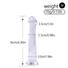 TPE 4 Sizes Dildo, Adult Sex Toys Anal Plug for Men and Women