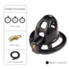 Flat & Small Chastity Cage Set