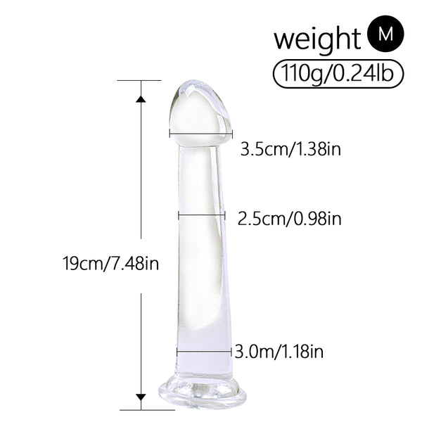 TPE 4 Sizes Dildo, Adult Sex Toys Anal Plug for Men and Women