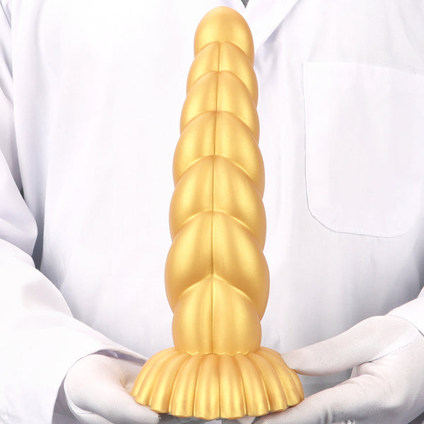 Super Huge Anal Plug Liquid Silicone Butt plug with Suction Cup Anus Dilator