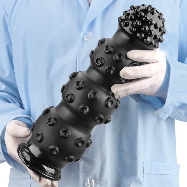 Black Beaded Monster Tentacle Dildo