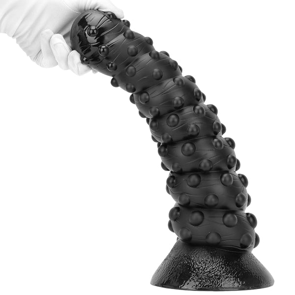 Big Monster Dildo Realistic Black Dildo Anal Dildo Suction Cup Butt Plug Dildos Long Thick Anal Beads Anal Plug Huge Giant Dildo Silicone Large Thick Dildo for Couple Sex