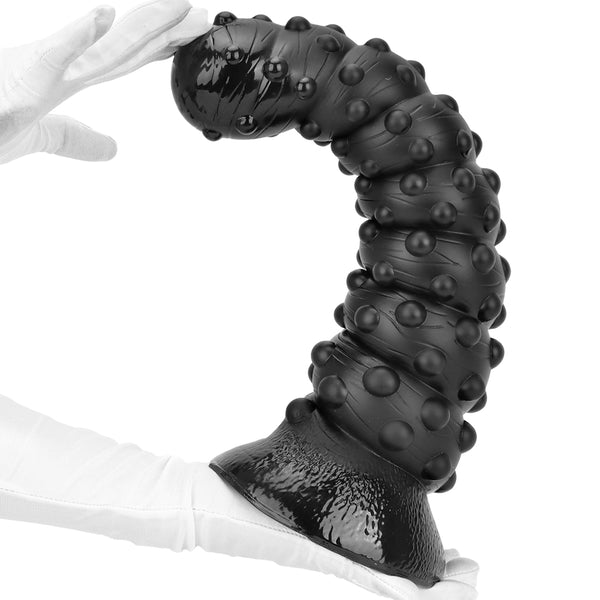 Big Monster Dildo Realistic Black Dildo Anal Dildo Suction Cup Butt Plug Dildos Long Thick Anal Beads Anal Plug Huge Giant Dildo Silicone Large Thick Dildo for Couple Sex