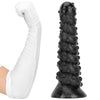 Big Monster Dildo Realistic Black Dildo Anal Dildo Suction Cup Butt Plug Dildos Long Thick Anal Beads Anal Plug Huge Giant Dildo Silicone Large Thick Dildo for Couple Sex