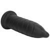 14.37in Fantasy Long Big Silicone Soft Black Dildo Anal Plug For Anus