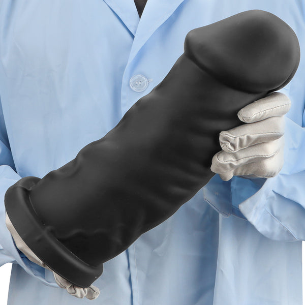 Realistic Dildo Thick Lifelike Dildo with Strong Suction Base for Hands-Free Play Huge Anal Plug for Anus Dilation Prostate Stimulation Silicone Adult Sex Toy for Advanced Players