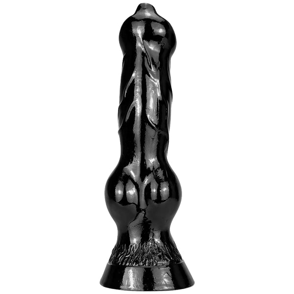 14.5 Inch Huge Dog Dildo PVC Knot Sex Toy