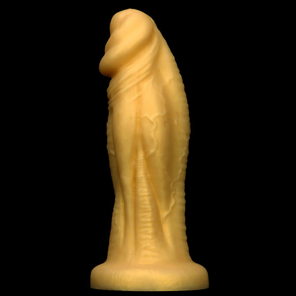 Realistic thick silicone dildo, unisex