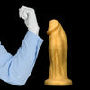 Realistic thick silicone dildo, unisex