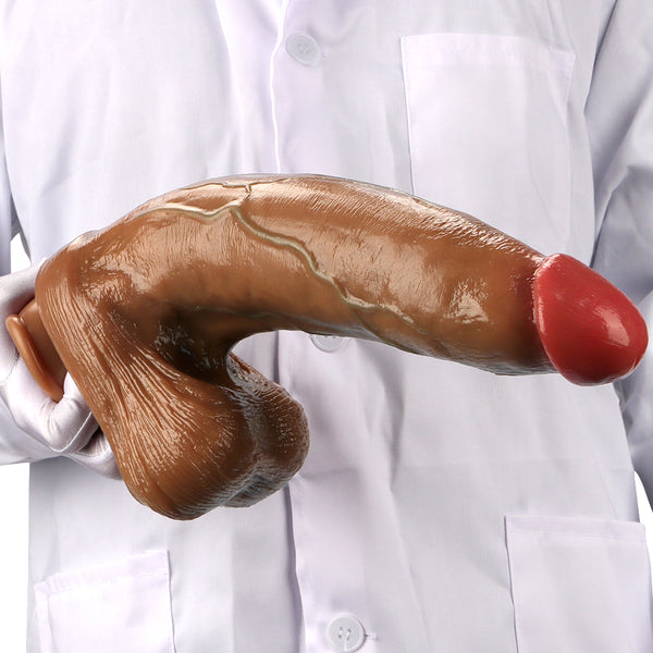 Diameter Realistic Dildo with Suction Cup, Giant Anal Dildo
