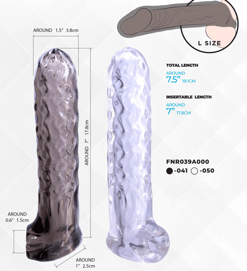 Penis Sleeve With Ball Strap