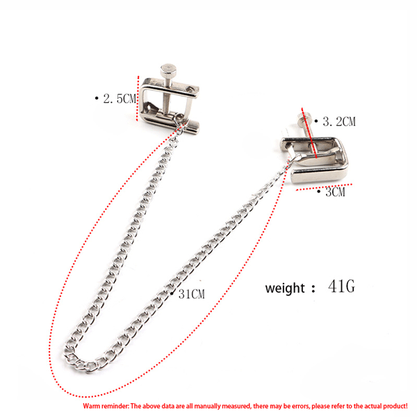 Adjustable nipple clamps