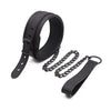Leather Bondage Collar and Leash Set, Bondage Sex Toys Collar