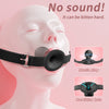 New silicone gag BDSM breathable ball-shaped gag adjustable strap gag