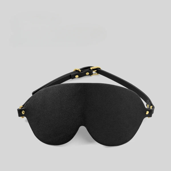 BDSM Leather Bondage Kits Handcuff Collar Gag Ankle Cuffs Hogtie Restraints Sex Toys for Couples Adult Love Flirt Games SM Set