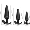 Silicone anal plug sex toy adult gay trainer