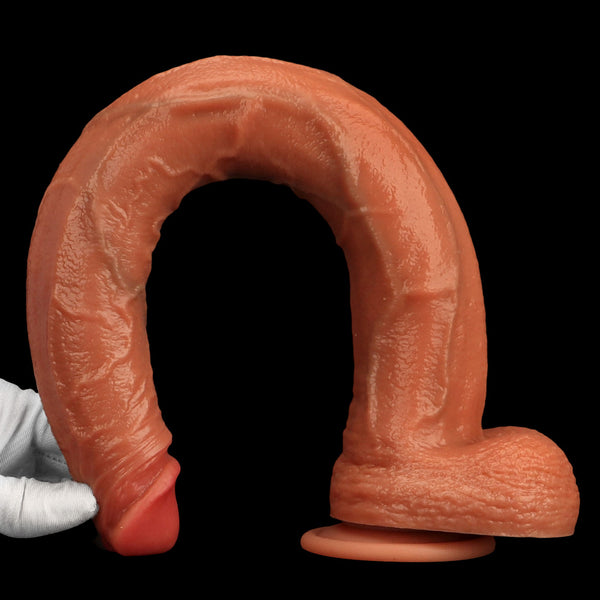 Super large and long silicone simulation big cock, dildo deep into the anus big anal plug