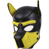 Neoprene Dog Full Face Puppy Mask Removable Pup Hood Halloween Mask