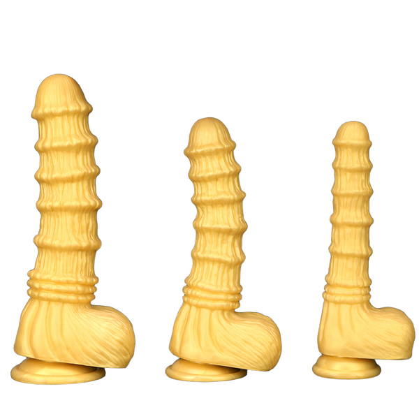 Giant Alien Penis Ribbed Huge Penis Dildo Adult Masturbator Anal Plug Sex Toy