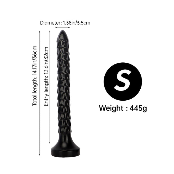 46 cm super long anal plug anal expansion anus deep toy