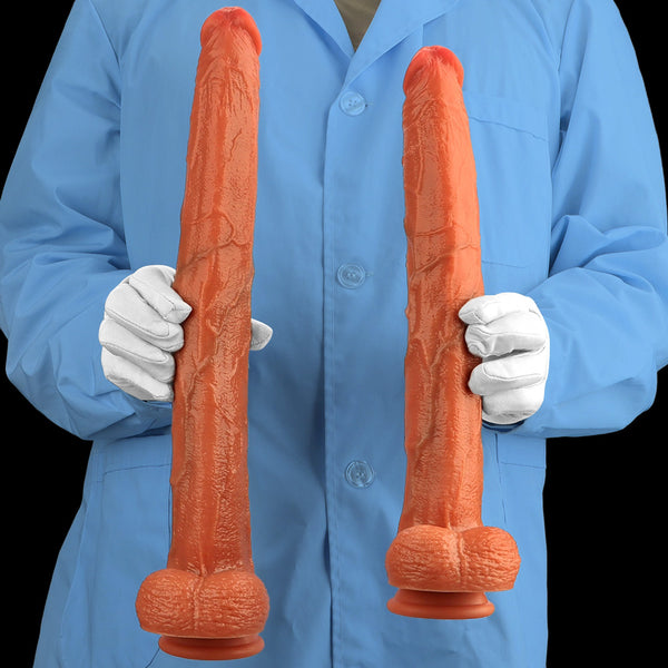 Super large and long silicone simulation big cock, dildo deep into the anus big anal plug