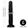 Extra long and large threaded unisex dildo