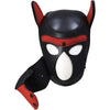 Neoprene Dog Full Face Puppy Mask Removable Pup Hood Halloween Mask