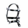 Masquerade Head Harness PU Leather mask Restraint headgear Costume Props Cosplay