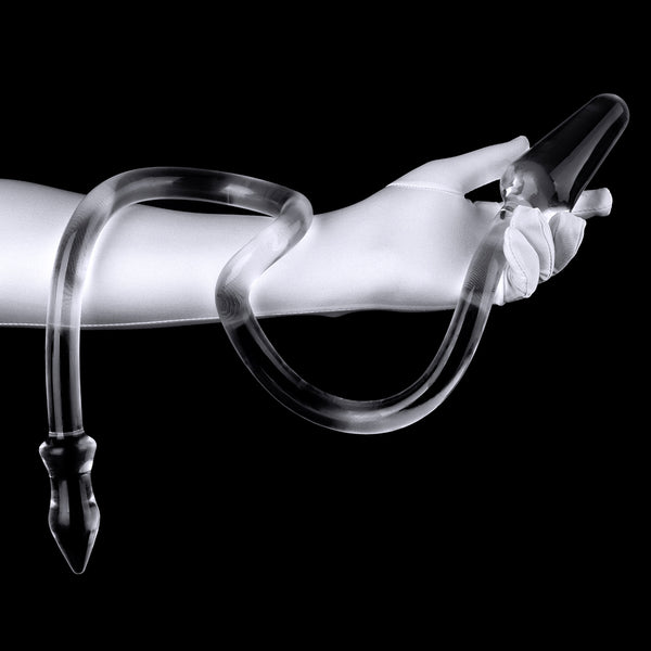 Extra long double-headed dildo flexible huge realistic anal dildo