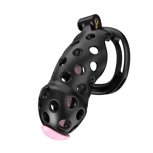 Cobra Chastity Cage BDSM Cage with Ring Size 5 Gay Chastity Device