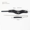 Soft PU leather Leather Bondage Posture Collar neck collar Restraint with leash