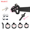 Cobra wearable chastity lock men's cb lock with nails adult fun belt SM catheter