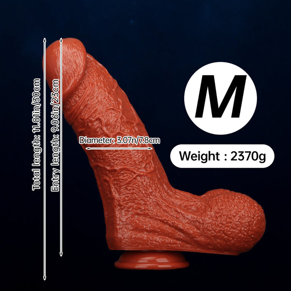 12-inch ultra-thick simulation dildo big cock toy