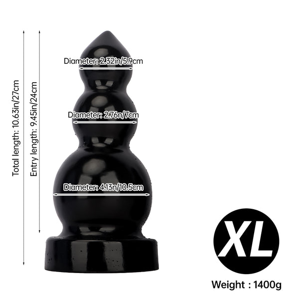 Huge Gourd Anal Dildo Big Butt Plug