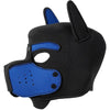 Neoprene Puppy Face Muzzle Dog Removable Full Head Hood Mask With Ears (One Size)