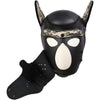 Neoprene Dog Full Face Puppy Mask Removable Pup Hood Halloween Mask