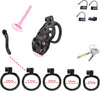 Cobra Chastity Cage BDSM Cage with Ring Size 5 Gay Chastity Device