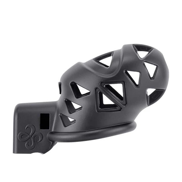 LOCKINK Rattlesnake Plastic Male Chastity Cage Belt With Anal Plug