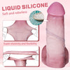 Realistic Silicone Penis Extension Enlarger Delay Cock Sleeve Sex toy for Men