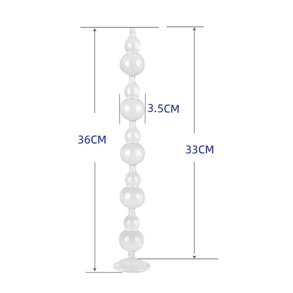 Extra Long Anal Beads Butt Plug G Spot Dildo Deep Massager Suction Cup Sex Toys