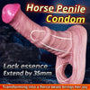 Men Penis Cock Girth Enhancer Dildo Thick Condom Extender Sheath Enlarge Sex Toy