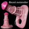Men Penis Cock Girth Enhancer Dildo Thick Condom Extender Sheath Enlarge Sex Toy