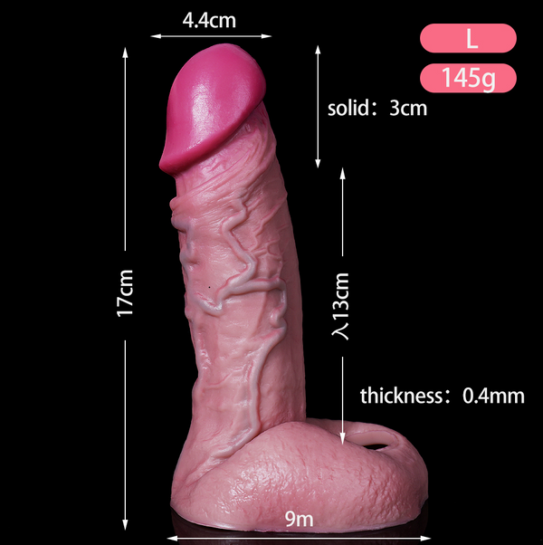 Penis Sheath Male Bigger Sleeve Girth Reusable Condom Extender-Enlarger-Enhancer